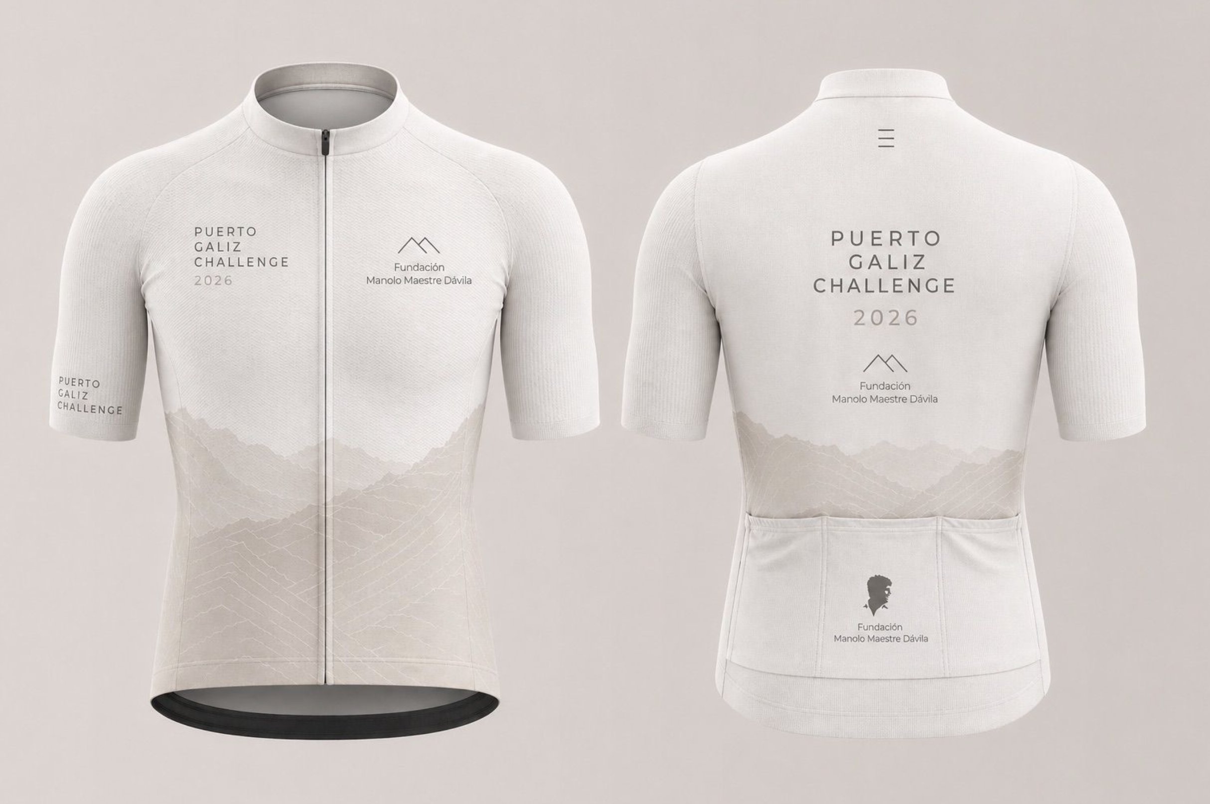 Maillot Puerto Galiz Challenge 2026 — parte delantera y trasera